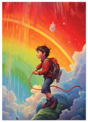 Rainbow dreamer poster