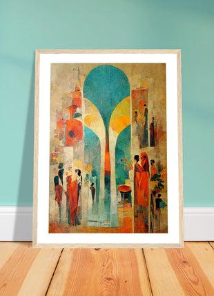 Abstract Boho Poster