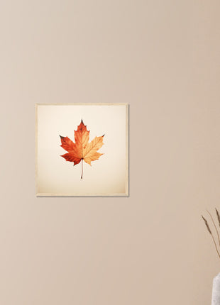 Fall leaf - Fall poster