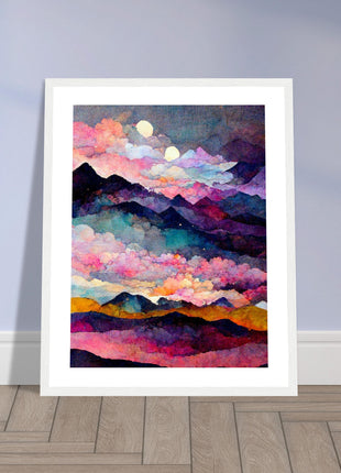 Aurora Nights Poster - Colorful Dreams