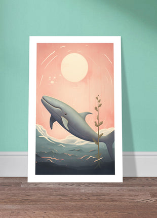 Whale & Sun poster