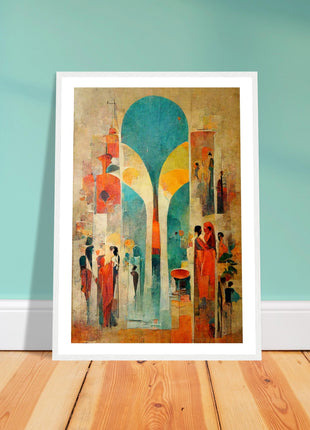 Abstract Boho Poster