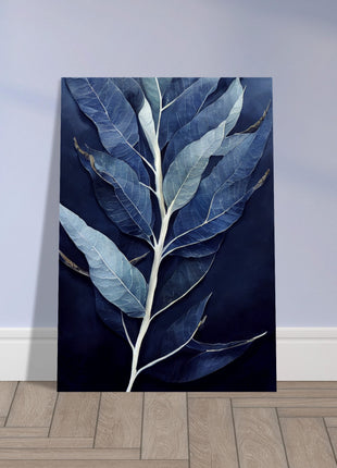 Navy blue branch poster