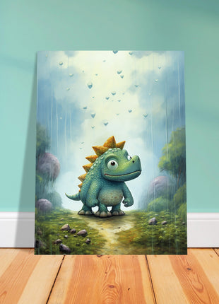 Affiche petit dinosaure