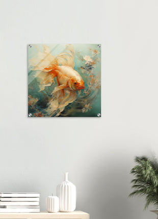 Seren goldfish poster