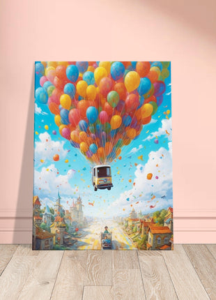 Balloon ride kids poster