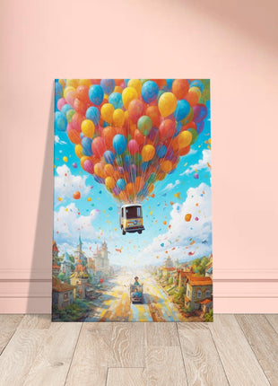 Balloon ride kids poster