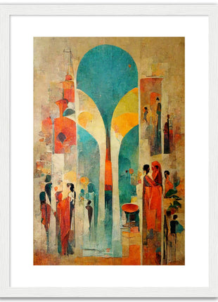 Abstract Boho Poster