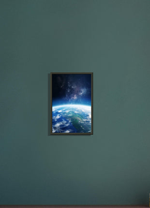 Earth from space poster