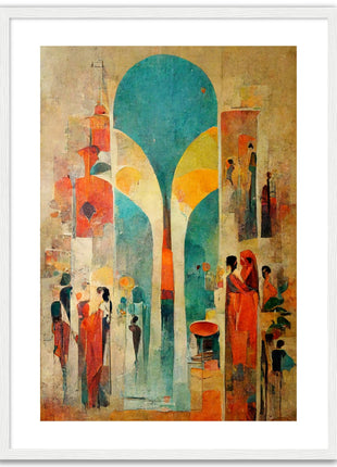 Abstract Boho Poster