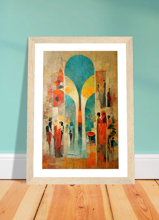 Abstract Boho Poster