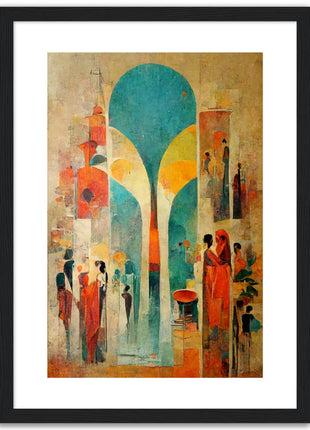 Abstract Boho Poster