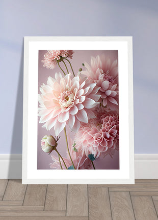 Pastel Pink Flower Poster