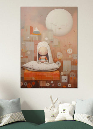 Little sleepyhead - kids room poster