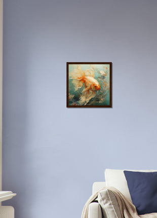 Seren goldfish poster