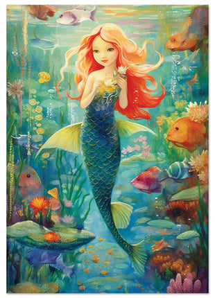 Littler mermaid kids poster