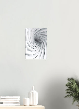 Spiral tunnel modern poster