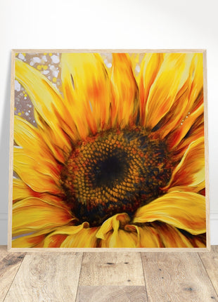 Sunflower poster