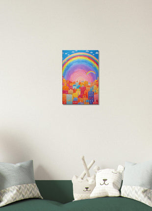 Rainbow city poster