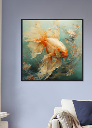 Seren goldfish poster