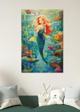 Littler mermaid kids poster