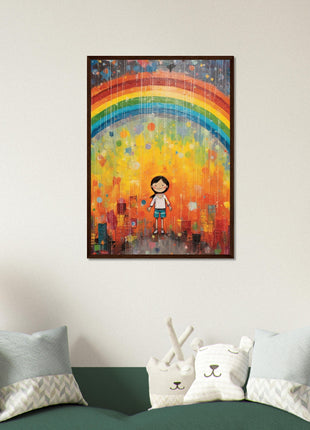 Rainbow child poster