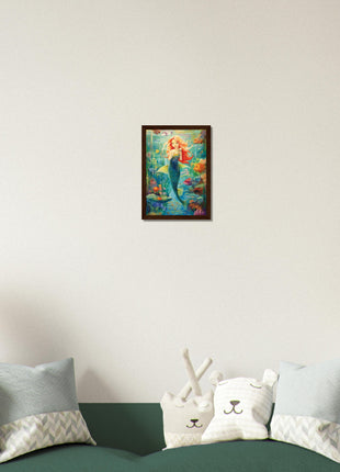 Littler mermaid kids poster