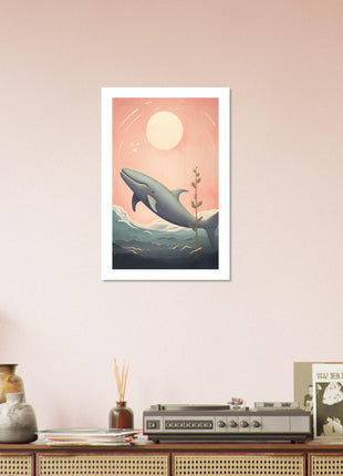 Whale & Sun poster