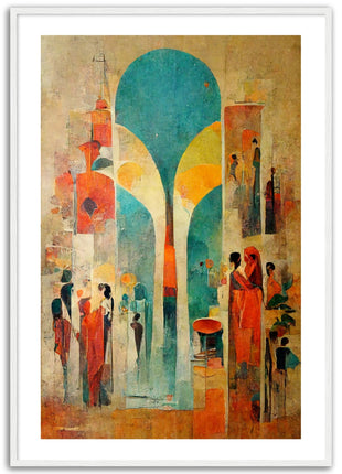 Abstract Boho Poster