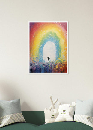 Over the rainbow poster