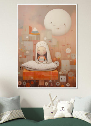 Little sleepyhead - kids room poster