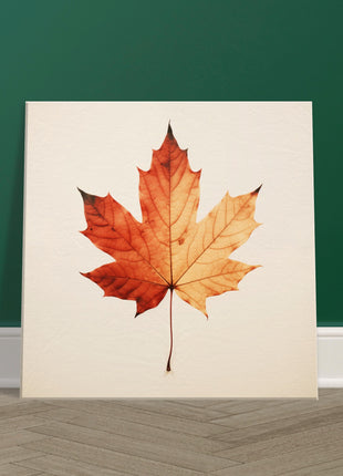 Fall leaf - Fall poster