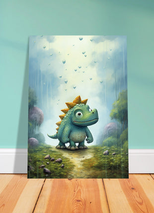 Affiche petit dinosaure