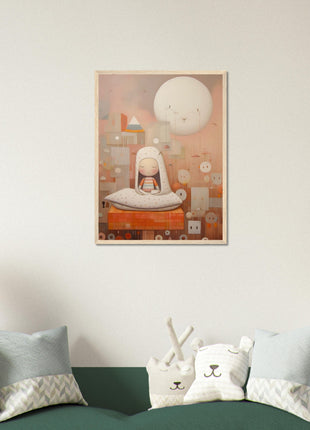 Little sleepyhead - kids room poster