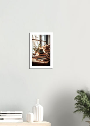 Cozy kitchen coffee poster