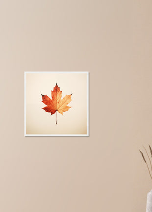 Fall leaf - Fall poster