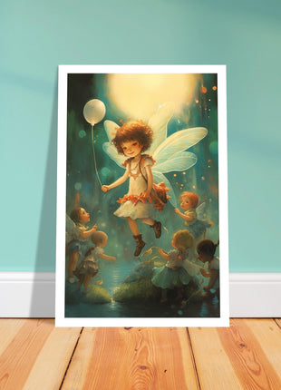 Little fairy girl poster