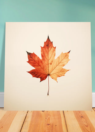 Fall leaf - Fall poster