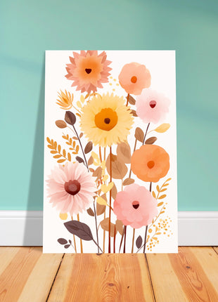 Pastel Flower Poster