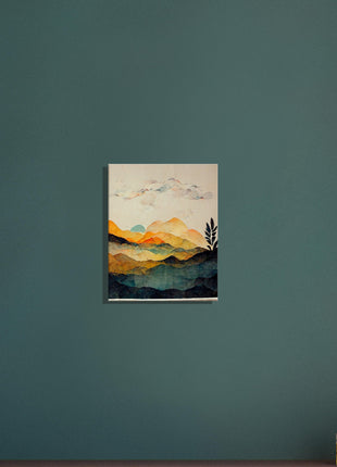 Abstract Landscape Poster