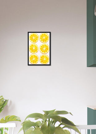 Lemon slices poster